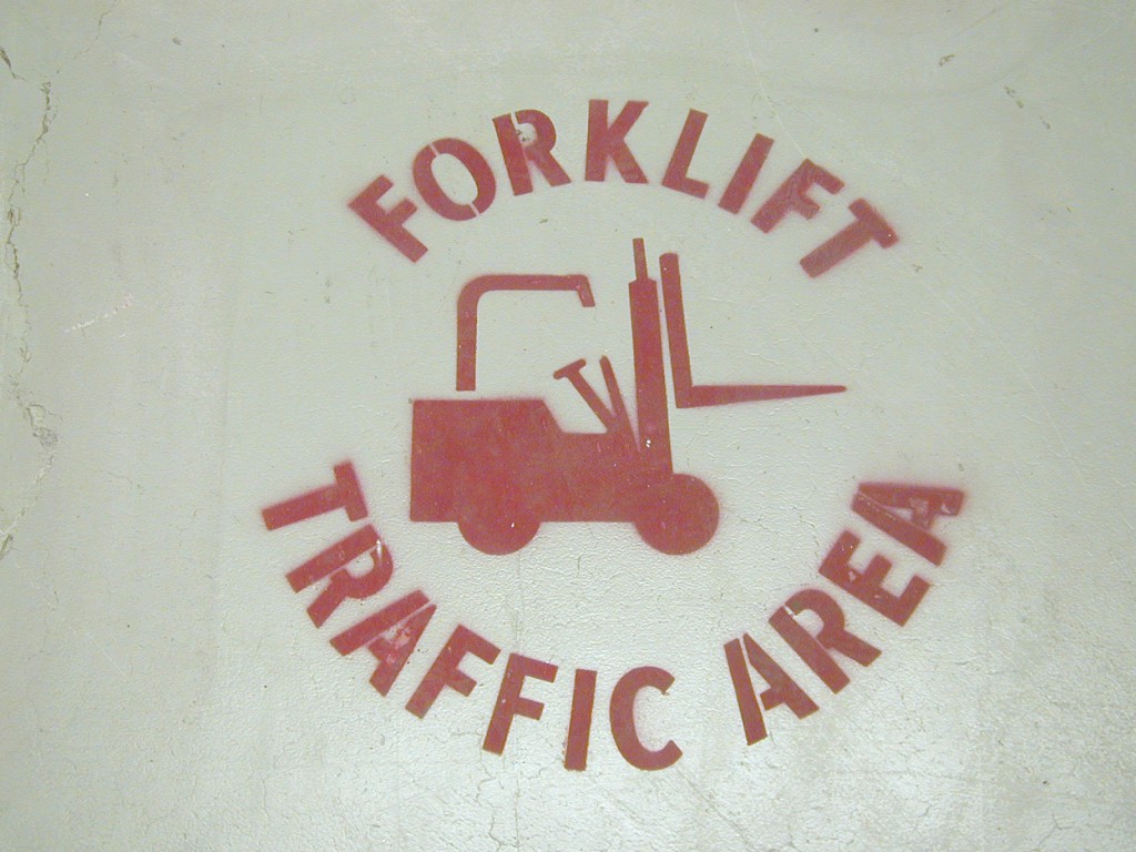 forklift-stencil forklift stencil complete