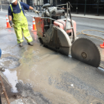 #HazardSpotting: Concrete cutting and work safety zones