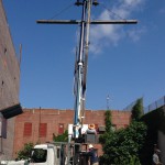 What crane construction hazards do you see? #HazardSpotting