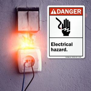 Electrical Hazard Sign