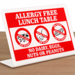 Save lives with Peanut Allergy Safety Signs