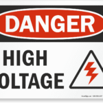 The Importance of High Voltage Signs in the Construction Industry