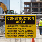 What Are Standard Construction Site Safety Signs?